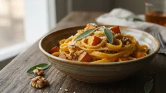 Pasta con zucca e noci: benefici, varianti e consigli per un piatto unico e leggero