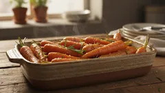 Carote glassate al miele e rosmarino: semplicità, sapore e risparmio in cucina