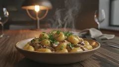 Gnocchi di patate con sugo ai funghi: la ricetta perfetta per serate invernali